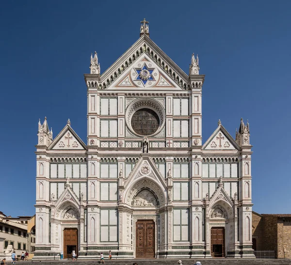 Флоренция Италия Июля 2015 Церковь Санта Кроче Флоренции Италия — стоковое фото