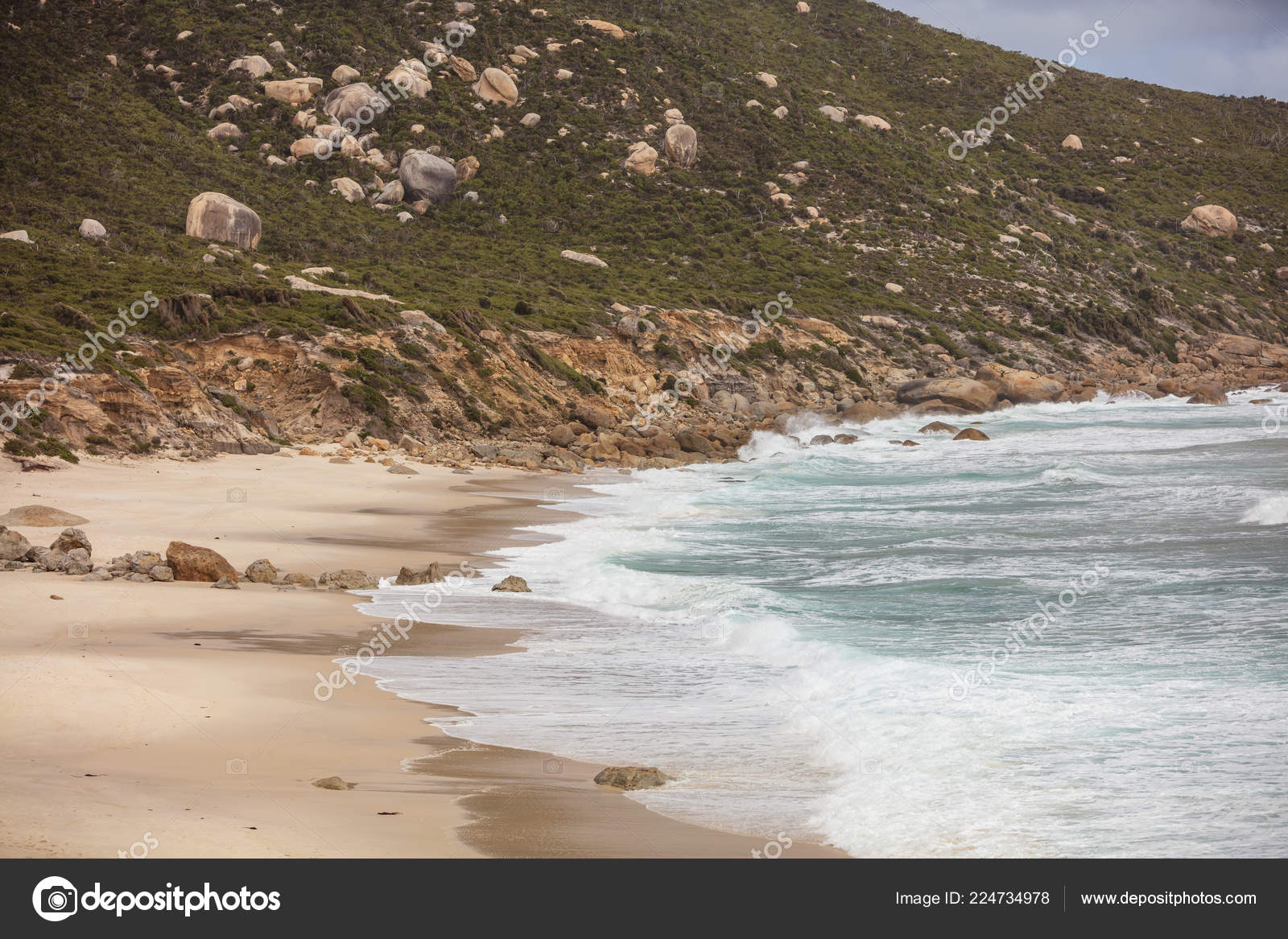 Ocean Waves Little Oberon Bay Wilsons Promontory National Park