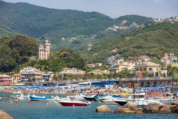 Moneglia Italien Juli 2015 Der Hafen Von Moneglia Der Ligurischen — Stockfoto