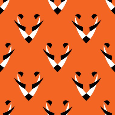 Tilki ile vektör seamless modeli