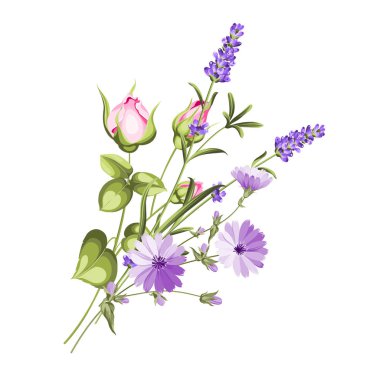 Hindiba garland zarif kartı.