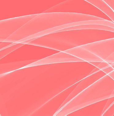 Sihirli dalga renk arka plan. Mercan, yılın renk yaşayan. Pembe bir arka plan üzerinde harika beyaz çizgiler.