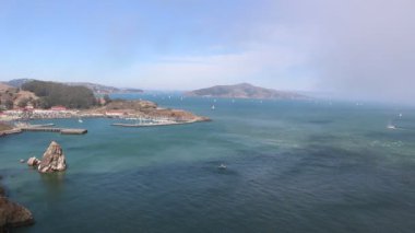 Bir San Francisco Körfezi ya da Körfez, California, Amerika Birleşik Devletleri 1980 yılında.