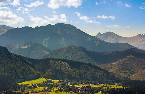 Village Zakopane Dans Les Hautes Tatras Beau Paysage Été Destination — Photo