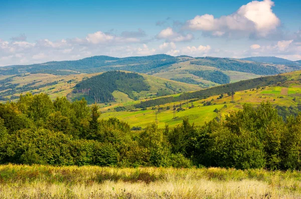 Schöne Karpaten Landschaft Herbst Schöne Landschaft Der Gebirgigen Volovets Bezirk — Stockfoto