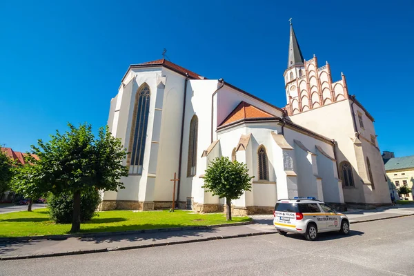 Levoca Slovaquie Août 2016 Basilique Saint Jacques Levoca Architecture Ancienne — Photo