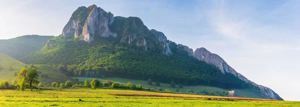 Magnifique panorama de la campagne roumaine — Photo