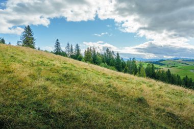 dağlarda kırsal manzara
