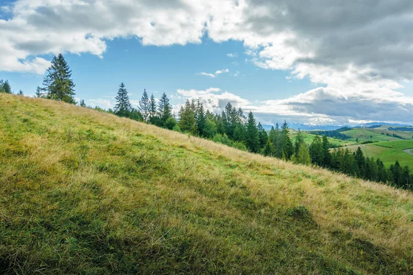 dağlarda kırsal manzara
