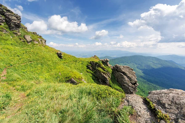 Beautiful summer landscape of carpathians — Stock Photo, Image