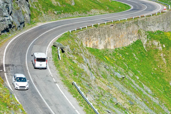 Transfagarasan mountain road — Stock Photo, Image