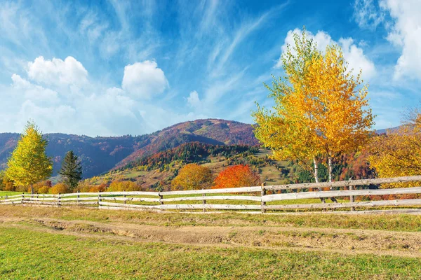 rural area in mountains