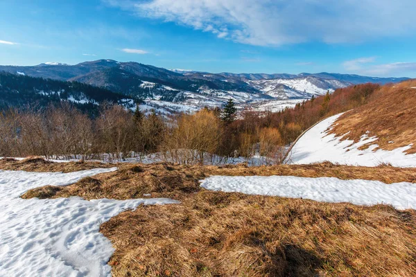 Paisaje invernal del Parque Nacional de Uzhansky — Foto de Stock