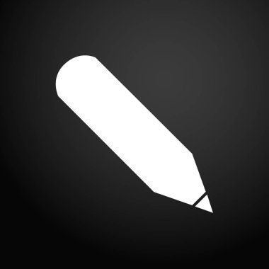 Kutsal kişilerin resmi düzenleyin. Sembolü çizmek için kalem. Siyah düz kare düğme