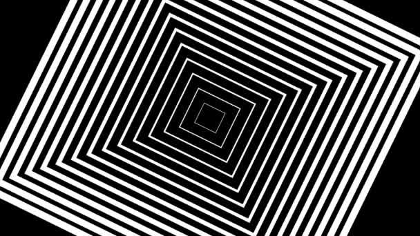 Fond de mouvement avec des formes géométriques en mouvement