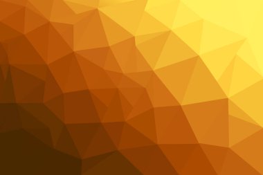 Soyut çokgen mozaik arka plan. Turuncu çokgen arka plan