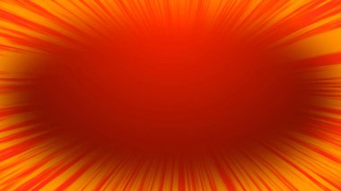Comic speed radial red background. Manga speed frame clipart