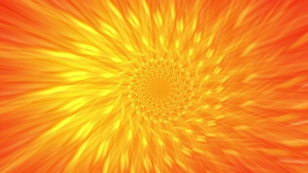 Fondo abstracto con rayos de luz amarilla y roja. ilustración 3d — Foto de Stock