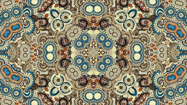 Art kaleidoscope background. Beautiful kaleidoscope texture.