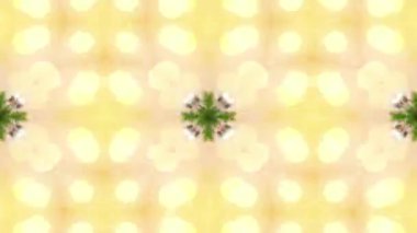 Noel şablonu. Güzel kaleydoskop arka planı, 4K