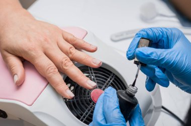 Manikür, uzantıları, ana boyalar çivi çivi