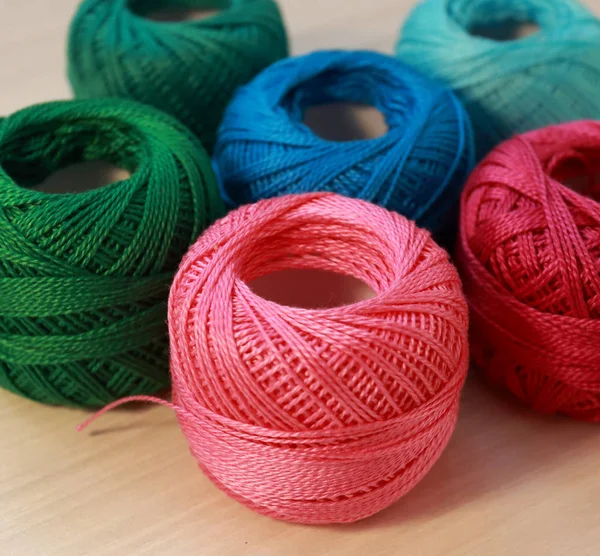Beautiful Threads Weaving — Stock Photo, Image
