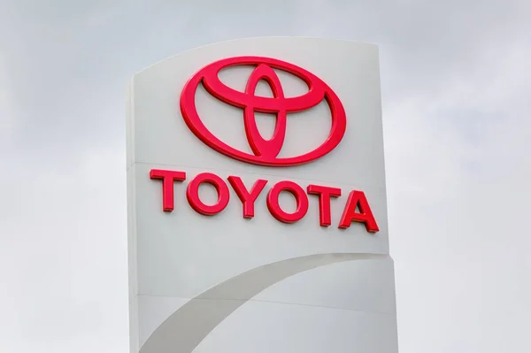 Inver Grove Heights Usa 2018 Június Toyota Autombile Kereskedés Külső — Stock Fotó