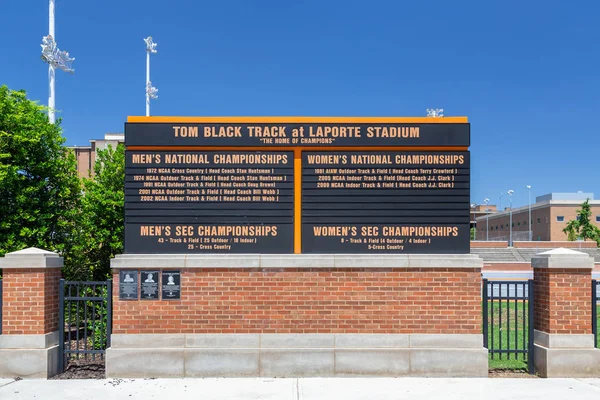 Knoxville Usa Junio 2018 Laporte Stadium Tom Black Track Campus — Foto de Stock