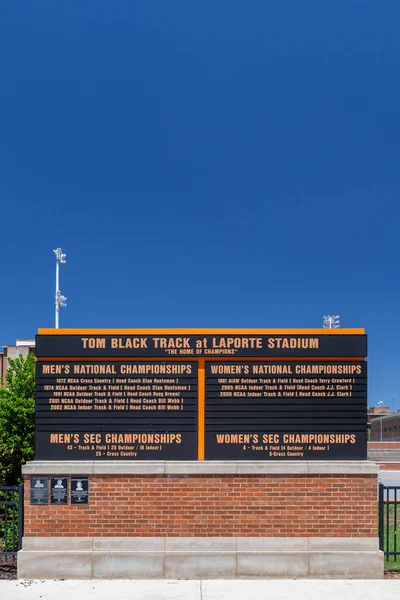 Knoxville Usa Junio 2018 Laporte Stadium Tom Black Track Campus —  Fotos de Stock