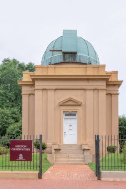 Columbia, Sc/ABD 5 Haziran 2018: University of South Carolina kampüsünde Melton Gözlemevi.