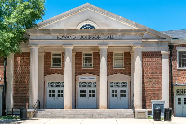 Tuscaloosa Usa June 2018 Rowand Johnson Hall Gallaway Theater Campus — Stock Photo, Image