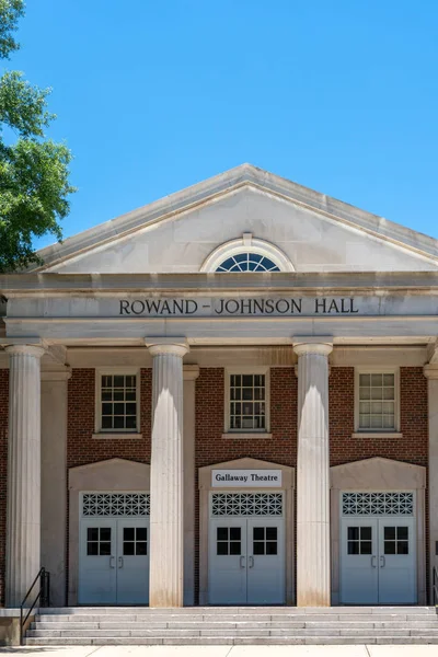 Tuscaloosa Usa Juni 2018 Rowand Johnson Hall Gallaway Theater Campus — Stockfoto