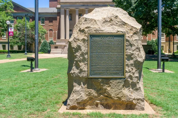 Tuscaloosa Abd Haziran 2018 Konfederasyon Savaş Anıtı Alabama Üniversitesi Kampüsünde — Stok fotoğraf