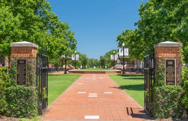 Tuscaloosa Usa Juni 2018 Historische Campus Poorten Naar Campus Van — Stockfoto
