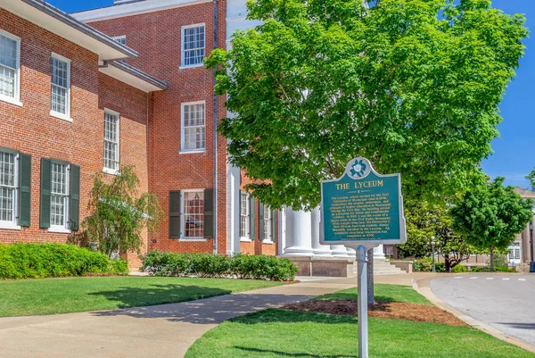 Oxford Usa June 2018 Lyceum Building Campus University Mississippi — Stock Photo, Image