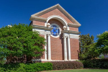 Oxford, Ms/ABD - 7 Haziran 2018: Paris-yaman Şapel Mississippi Üniversitesi kampüsünde.