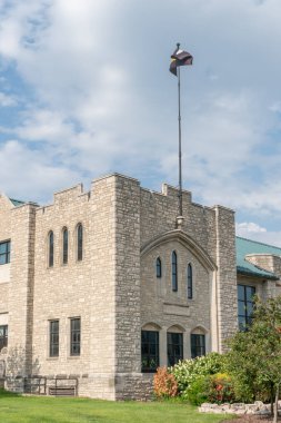 Columbia, Mo/ABD - 9 Haziran 2018: Brewer Field House, Missouri Üniversitesi kampüsünde.