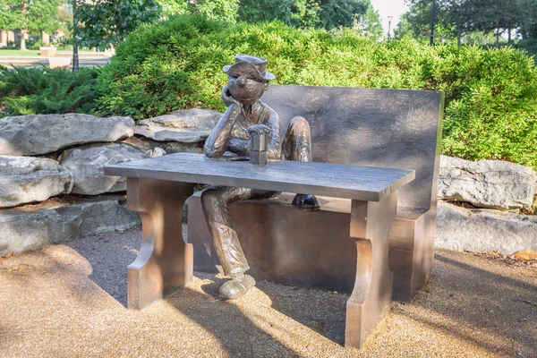 Columbia Usa June 2018 Beetle Bailey Sculpture Campus University Missouri — Stock Photo, Image