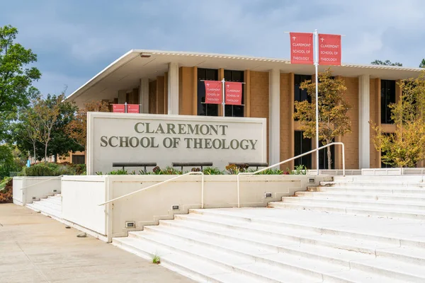 Claremont Usa Octubre 2018 Claremont School Theology Exterior Logo —  Fotos de Stock