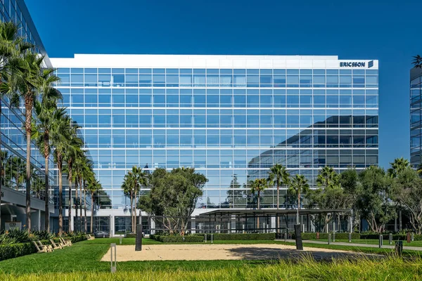 Santa Clara Usa Oktober 2018 Firmensitz Der Ericsson Corporation Silicon — Stockfoto