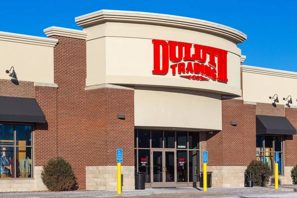 Woodbury Usa Janeiro 2019 Duluth Trading Company Logotipo Exterior Marca — Fotografia de Stock