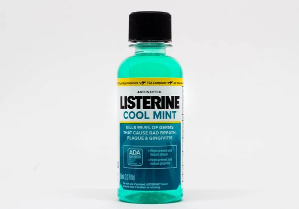 세인트 미네소타 2019 Listerine Listerine 제품의 브랜드입니다 — 스톡 사진