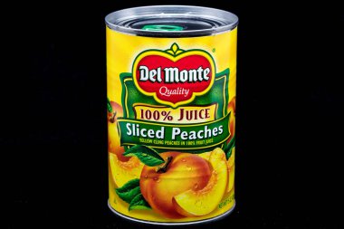 Del Monte konserve meyve ve ticari marka logosu
