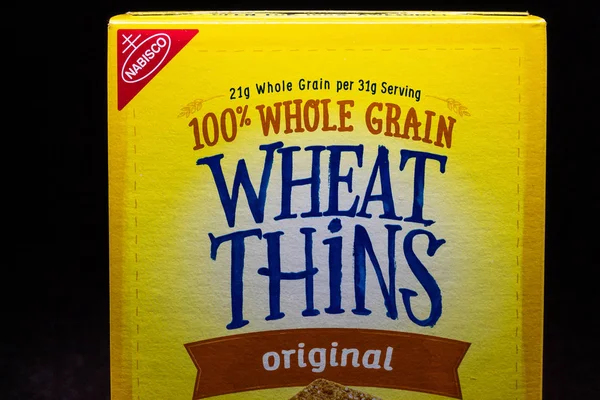 Logotipo de Nabisco Wheat Thins y Marca — Foto de Stock