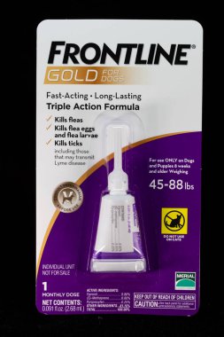 Frontline Gold Container and Trademark Logo