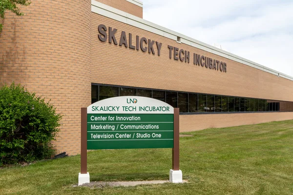 Skalicky Tech Incubator в кампусе Северного университета — стоковое фото