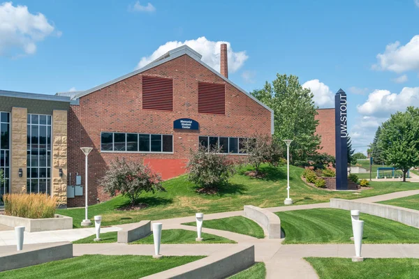 Memorial Student Center aan de Universiteit van Wisconsin Stout — Stockfoto