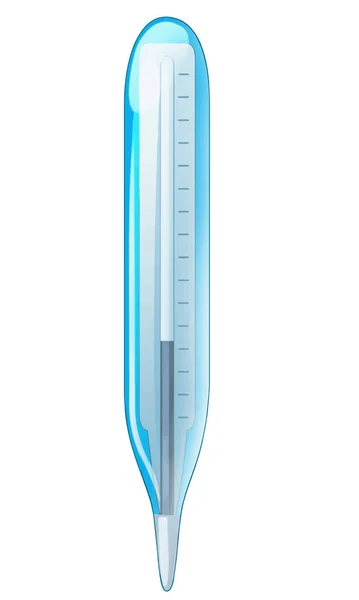 Cartoon Thermometer Vektorillustration Für Kinder — Stockvektor