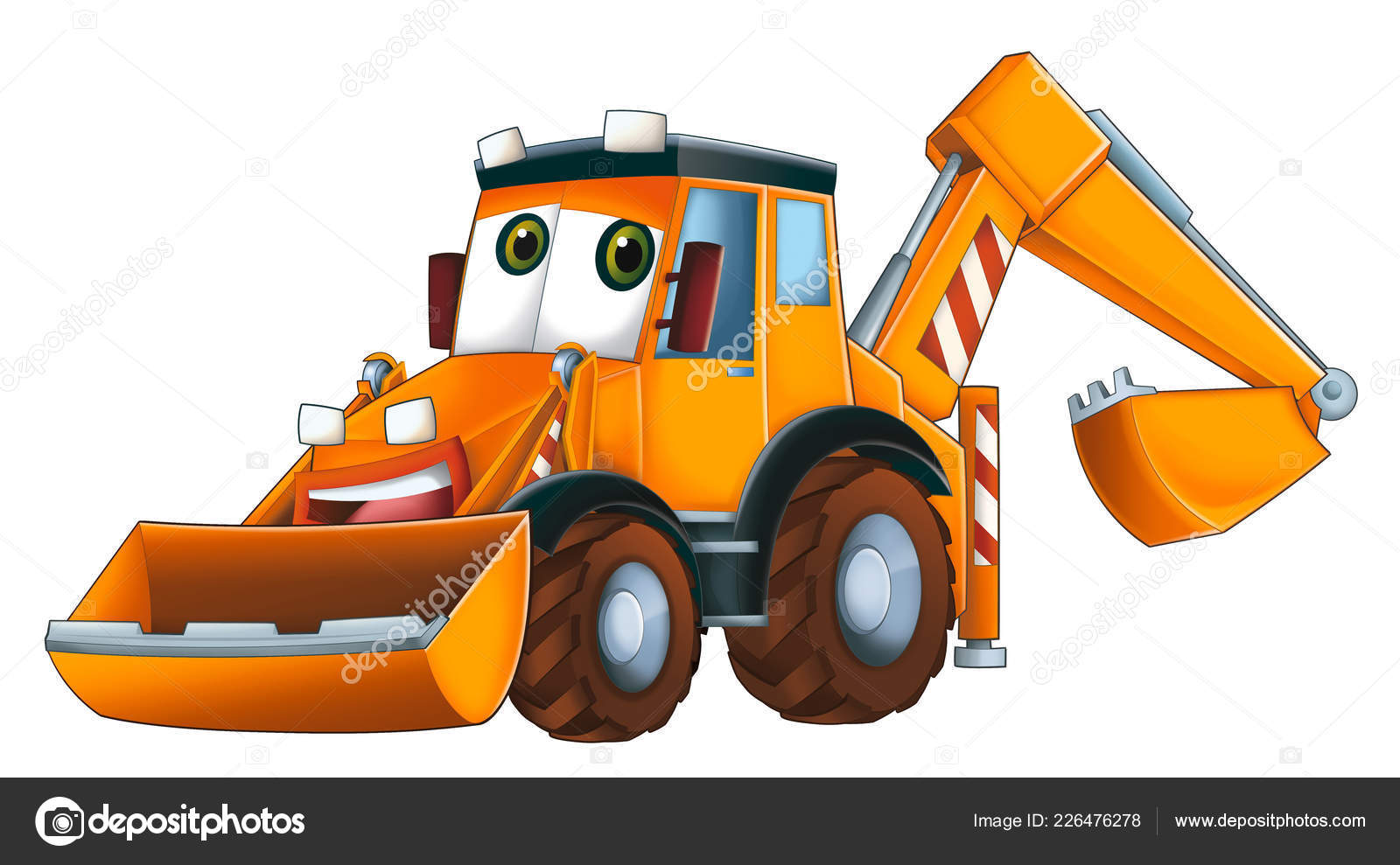  Excavator Cartoon  Images