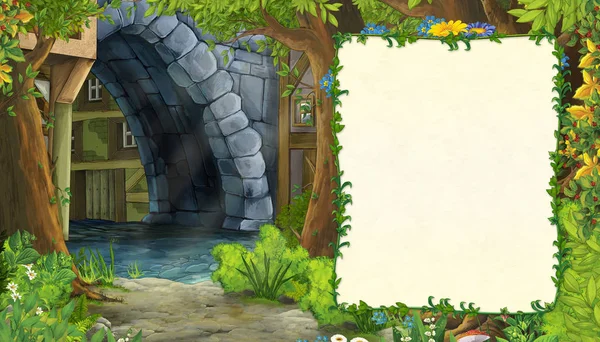 Duży Rysunek Fantastyczny Zdjęcie Stockowe